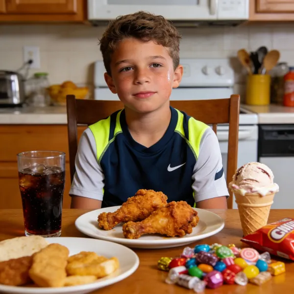 foods to avoid after sport for kids