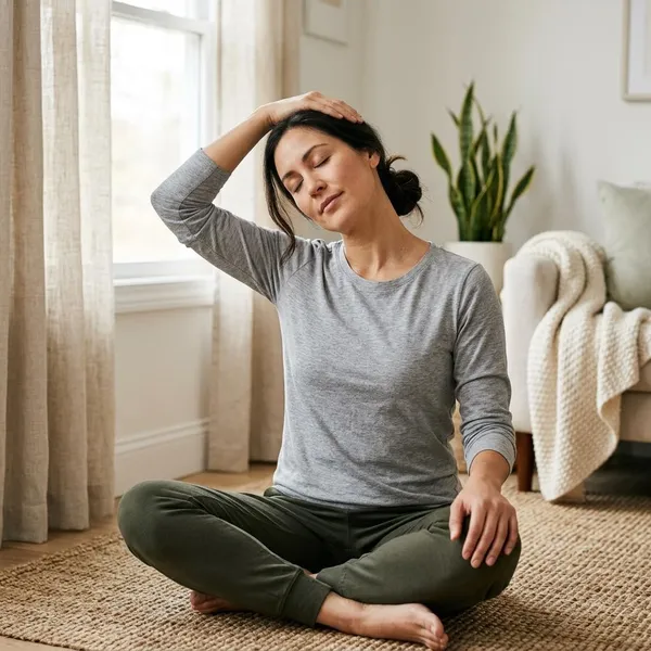 gentle neck stretches