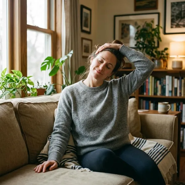 How often to do gentle neck stretches